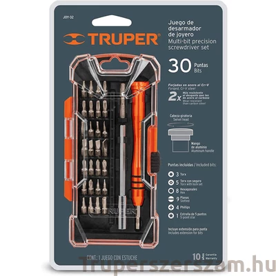 Kép 2/3 - Truper csavarhúzó készlet, 30 db (JOY-32)