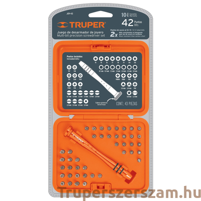 Kép 2/3 - Truper Csavarhúzó készlet, 42 db-os (JOY-43)