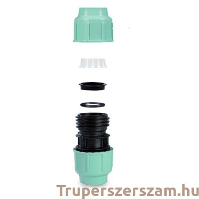 Kép 2/2 - KPE T-idom Egál 25 olasz  16 bar  (8080025025G)