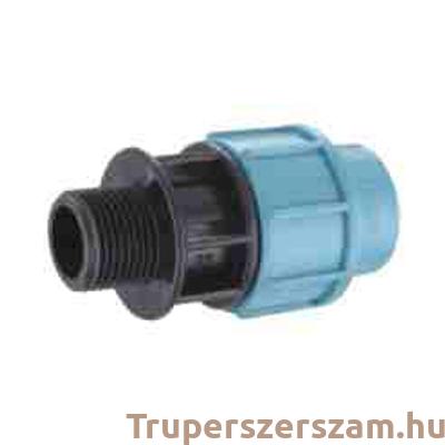 KPE csatlakozó (toldó) KM 20x1/2" (DELTON53)