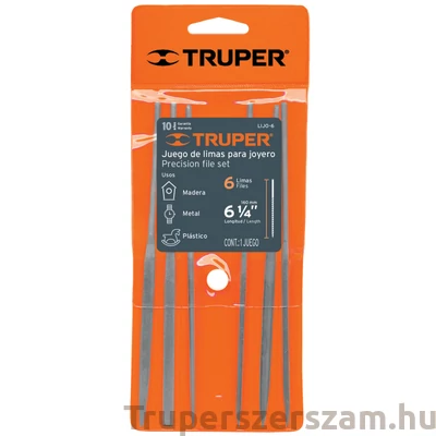 Kép 2/2 - Truper Tűreszelő készlet (LIJO-6)