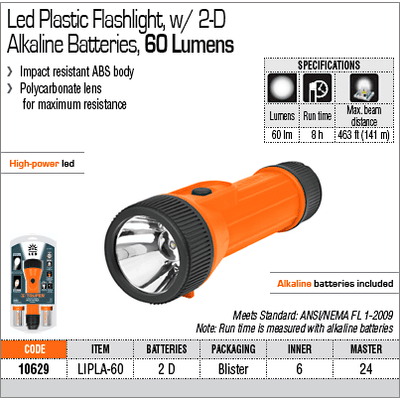 Kép 3/4 - Led elemlámpa