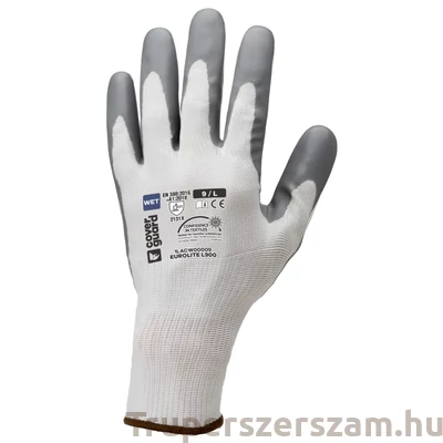 Kép 1/2 - Védőkesztyű latexmártással, EUROLITE L900, méret:7-11  (1LACW)