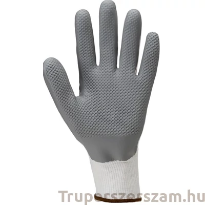 Kép 2/2 - Védőkesztyű latexmártással, EUROLITE L900, méret:7-11  (1LACW)