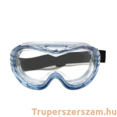 Szemüveg karc- és páramentes, vegyszer- és hőálló, FAHRENHEIT víztiszta (60160)