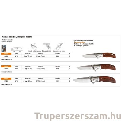 Kép 2/2 - Zsebkés 10 cm (NV-4)