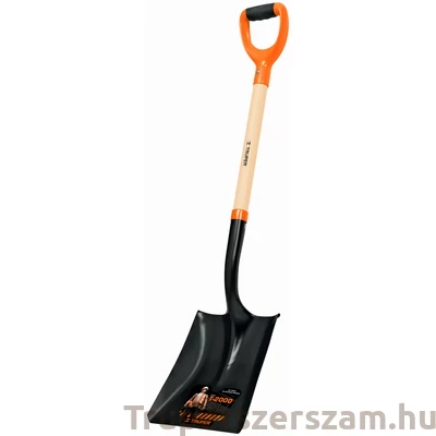 Kép 1/3 - Truper szögletes lapát Y nyéllel, 104 cm (PCY-P)