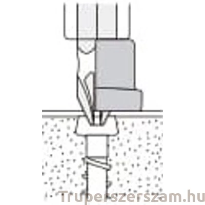 Kép 2/2 - Gipszkarton csavar behajtó bit (5 db)(PUDE-1205)