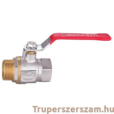 Golyóscsap kezelő karos KB 1/2" fix PN40 (RB-LDMF12A)