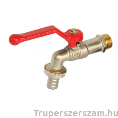 Kép 1/2 - Kerti csap tömlővéges, karos 1" (réz belső)(RB-RA11)