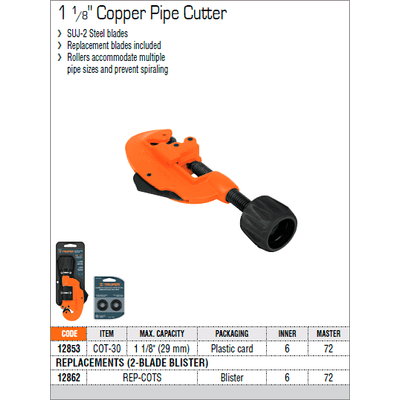 Kép 2/4 - Rézcsővágó