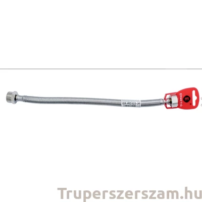 Kép 1/2 - Flexibilis bekötőcső vízhez inoxal KB 1/2"-1/2" 40 cm (ER-RD322-40)