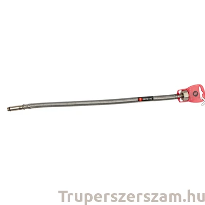 Kép 1/2 - Flexibilis bekötőcső vízhez inoxal M10, 1/2" 50 cm+37 mm  (ER-RS312-50-37)