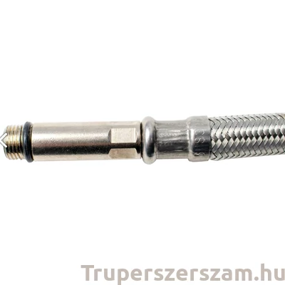 Kép 2/2 - Flexibilis bekötőcső vízhez inoxal M10, 1/2" 50 cm+37 mm  (ER-RS312-50-37)