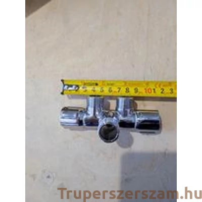 Kép 2/2 - Kerámiabetétes dupla sarokszelep 1/2"-1/2" (RB-RC1212)