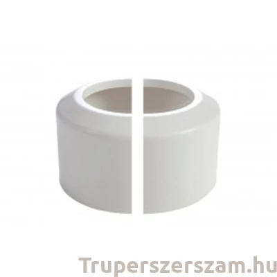 Kép 1/2 - Csőtakaró átm.: 110 mm, magas, két részes, rozetta, (STY-067-110-M)