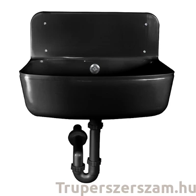 Kép 1/2 - Falikút, műanyag fekete (STY-350-F)