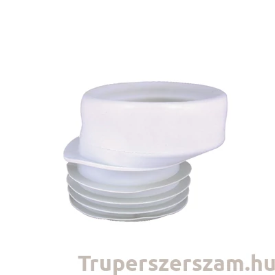 Kép 1/2 - WC bekötő, 20 mm-es eltolású, gumi (STY-530-20-G)