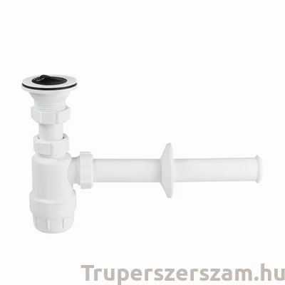Kép 1/2 - Mosdószifon 5/4″ oldható műanyag leeresztőszeleppel, Ø32 mm-es elfolyással (STY-533-ML)