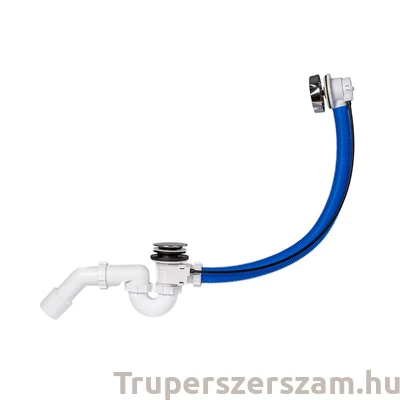 Kép 1/2 - Kádszifon, automata, krómozott 83 cm (STY-536-AKD-83)