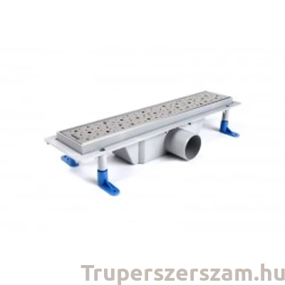 Kép 1/2 - Zuhanyfolyóka egyenes, rozsdamentes ráccsal, Drops,  400 mm (STY-D-40)