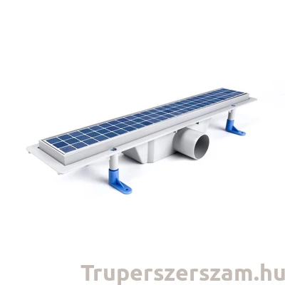 Kép 1/3 - Zuhanyfolyóka egyenes, rozsdamentes ráccsal, Floor,  500 mm (STY-F-50)