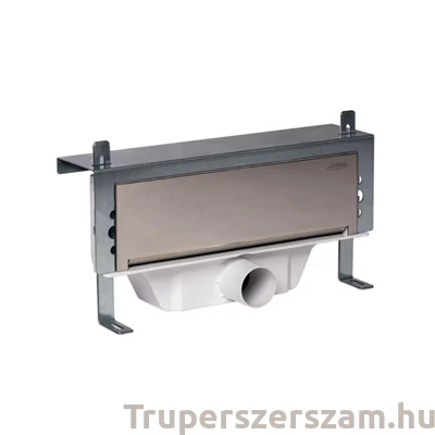 Kép 1/2 - Falba építhető zuhanyfolyóka, fényes KLASSZIK előlappal (STY-F1KF)