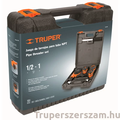 Kép 2/5 - Truper Csőmenetmetsző készlet (TA-850)
