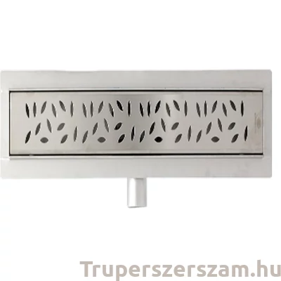 Kép 1/7 - Rozsdamentes zuhanyfolyóka - Stílusos dizájn 50*7 cm (VEN-S507C)