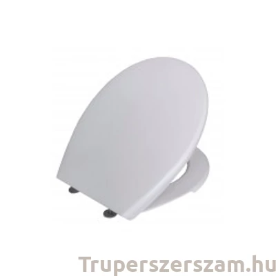 Kép 1/2 - WC ülőke, SZÁVA, rozsdamentes zsanérral (STY-550-10)