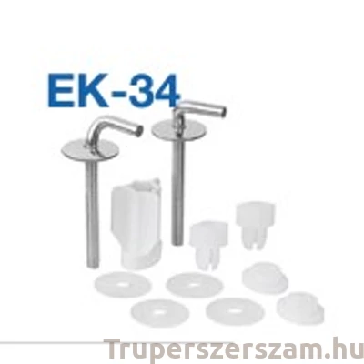 Kép 3/4 - WC ülőke, TISZA, erősített műanyag, rozsdamentes zsanérral (STY-550-1)