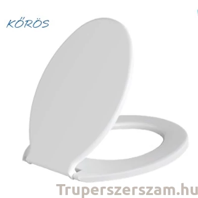 Kép 1/2 - WC ülőke, OPÁL műanyag zsanérral(STY-550-8)