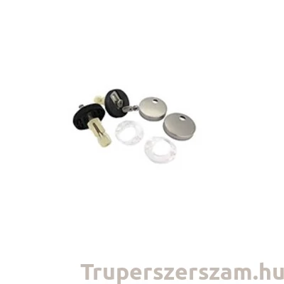 Kép 2/2 - WC ülőke DUNA, fémzsanérral, lecsapódásgátló (STY-550)