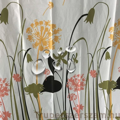 Kép 2/3 - Zuhanyfüggöny-pitypangos 180X200 cm (ER-SCE005)