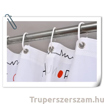 Kép 2/3 - Zuhanyfüggöny-cicás 180X200 cm (ER-SCE003)