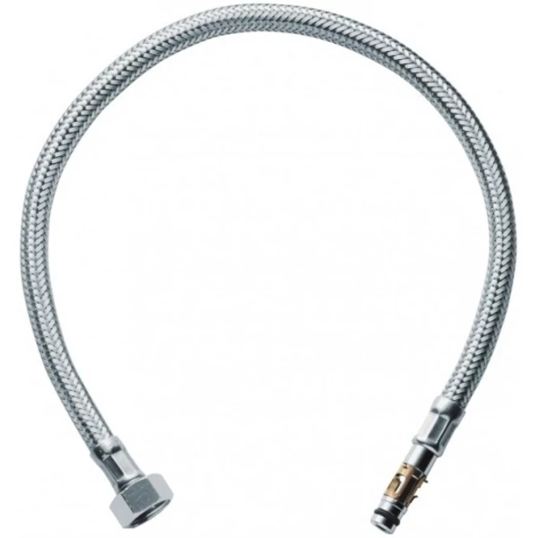 Flexibilis bekötőcső vízhez M10, 1/2" 40 cm (DELTON151)