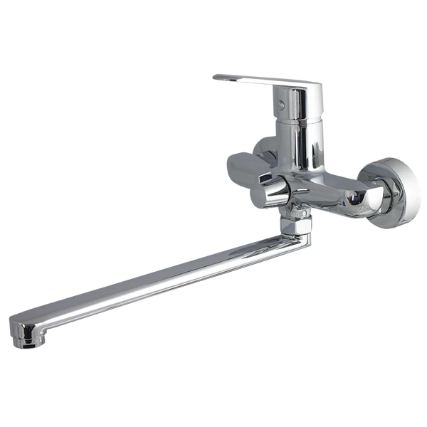 Ermetiq hosszúkifolyós kád és zuhanycsaptelep, KRÓM felülettel (ER-A202)