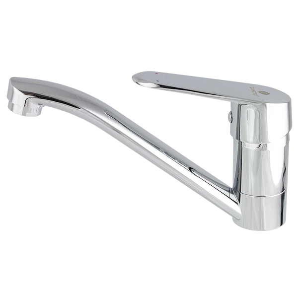 Ermetiq hosszú csaptelep konyhai csaptelep, KRÓM kivitelben (ER-A205)