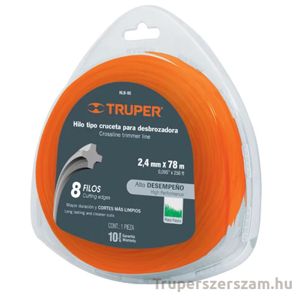 Fűkasza damil (2,4 mm x 78 m) kör profil (HLB-95)