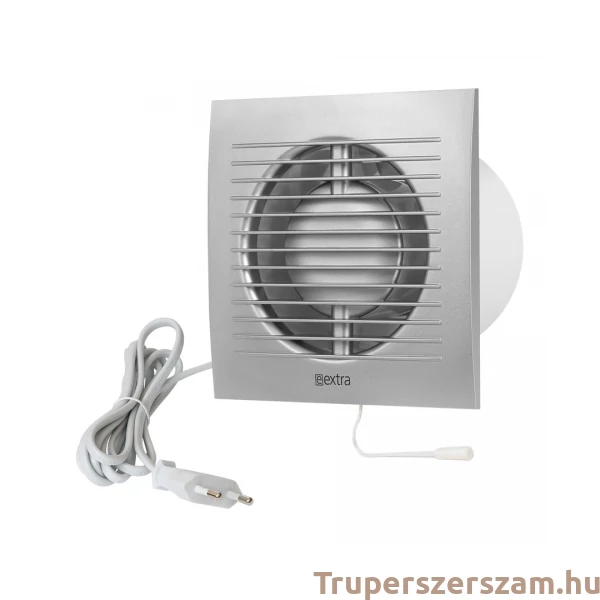 E-Extra ventilátor vezetékkel és kapcsolóval, ezüst (EE100WPS)