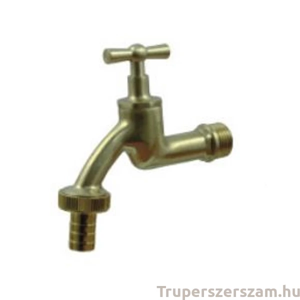 Kerti csap tömlővéges, tekerős 3/4" réz (G0200033)