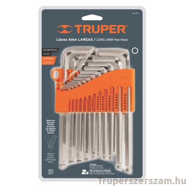 Imbuszkulcs készlet