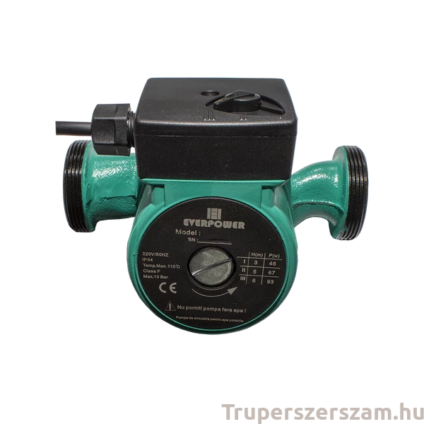 Keringető szivattyú 25/8G, Csatlakozási méret:6/4" (BAR-RS25-8G)