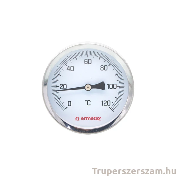 Hőmérő Axiális, merülős, 1/2", Φ63 100 mm-es rúddal (BAR-T63100)