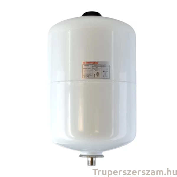 Tágulási tartály, függőleges, szaniter hideg-meveg vizes, 3/4" - 24 l (BAR-VT24A)
