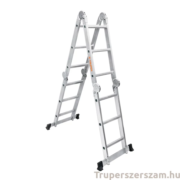 Aluminium csuklós létra, 12 fokú, terhelhetőság 200 kg (ESMU-112)