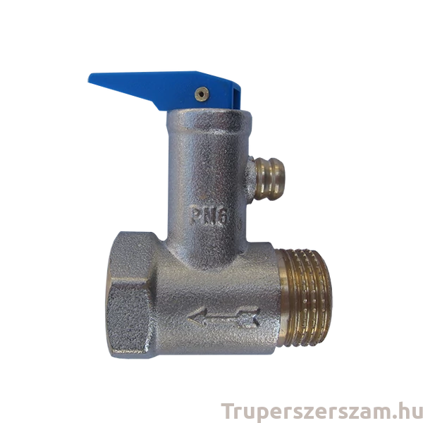 Bojler biztonsági szelep karos 1/2 külső-belső (KB) 6 bar (EVP-SB12MF-6)