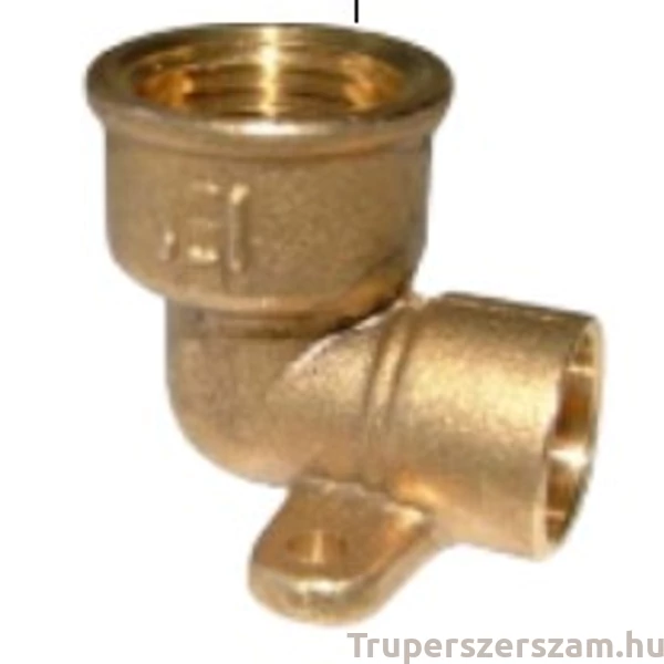 Forrasztható réz falikorong 15x1/2" BM  (EFA-CZ1512F)