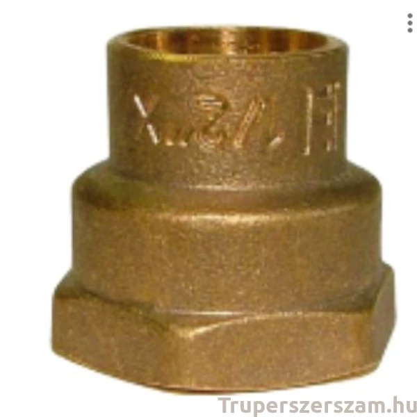 Forrasztható réz idom 35-1" BM  (DELTON424)