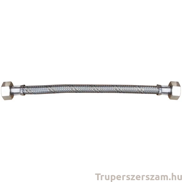Flexibilis bekötőcső vízhez inoxal BB 1/2"-3/4" 30 cm (DELTON763)